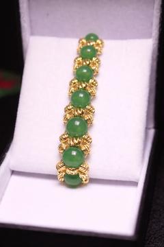 PULSERA MORRALLA DE ESMERALDA