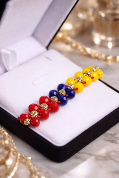 PULSERA COLOMBIA DIAMANTADA