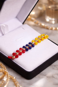 PULSERA COLOMBIA DIAMANTADA
