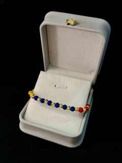 PULSERA OFICIAL DE LA SELECCION COLOMBIA ORO LAMINADO