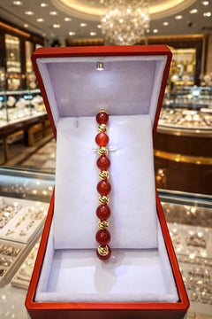 PULSERA DEL AMOR CON ORO LAMINADO